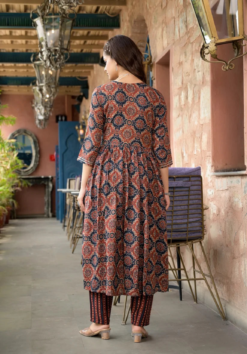 Rustwood Anarkali Charm Set