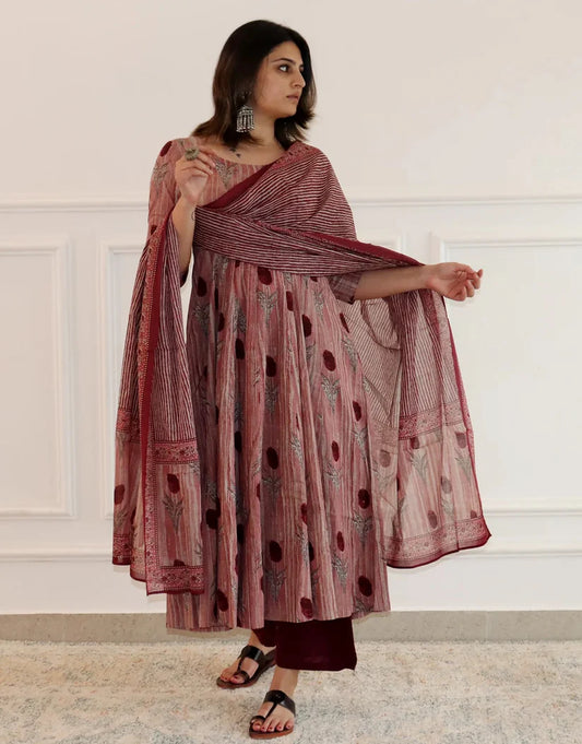 Winewood Viscose Grace Suit Set