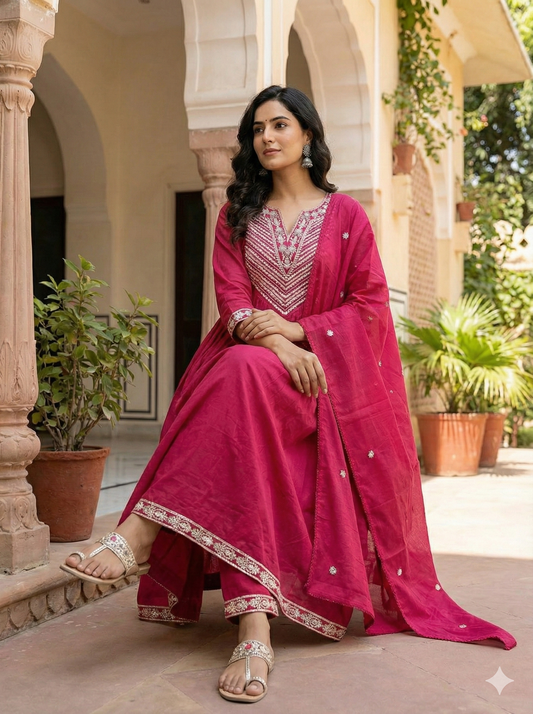 Ziva Ruby Ethnic Grace Set