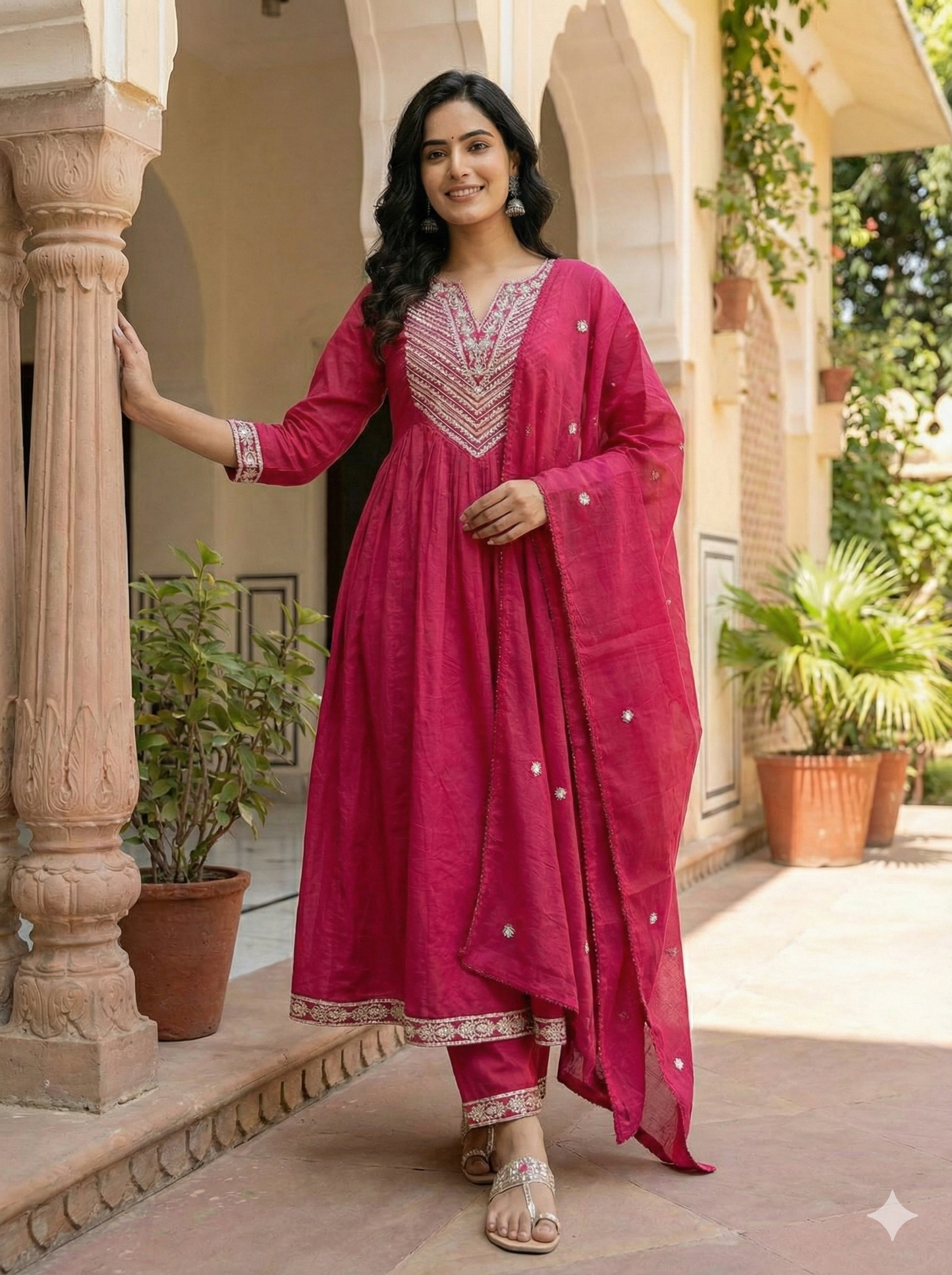 Ziva Ruby Ethnic Grace Set