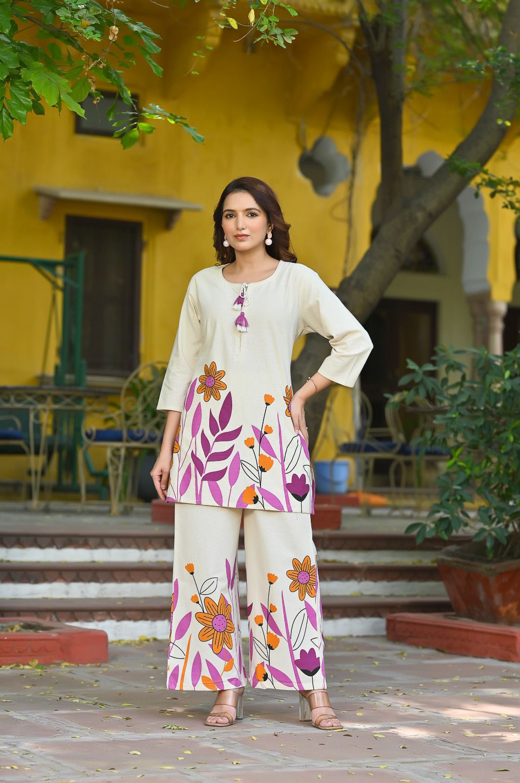 BloomVerse Cotton Co-ord Set