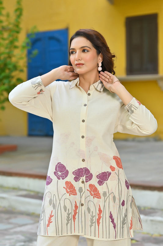 Ruhani Bloom Cotton Co-ord