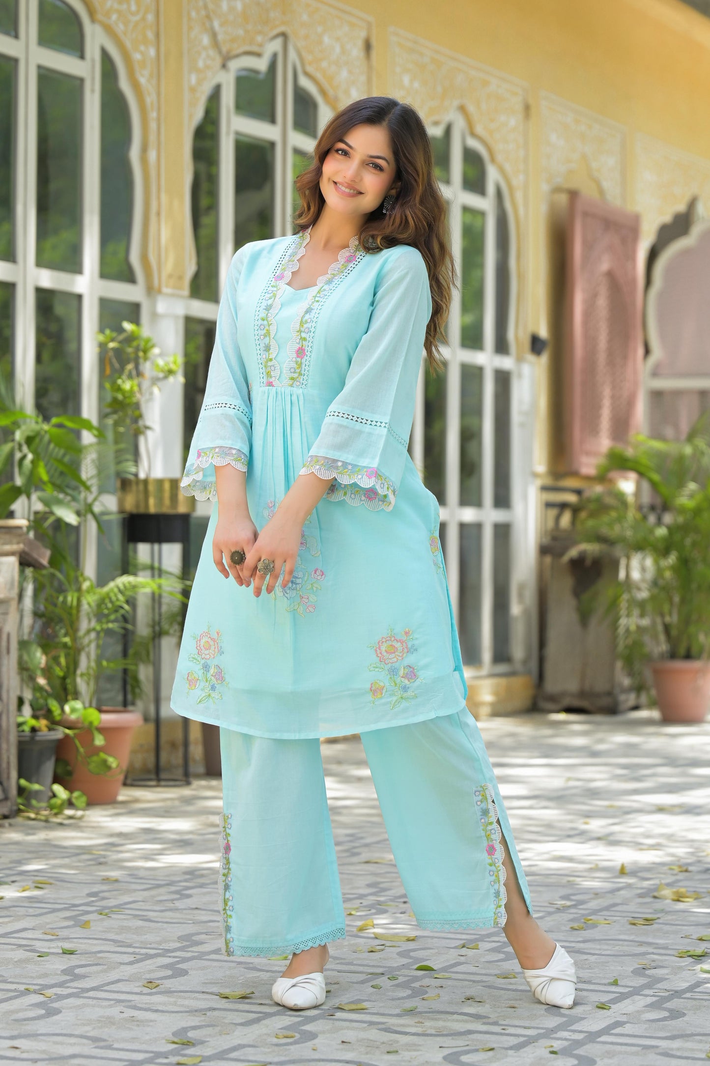Saanjh Embroidered Co-ord Set