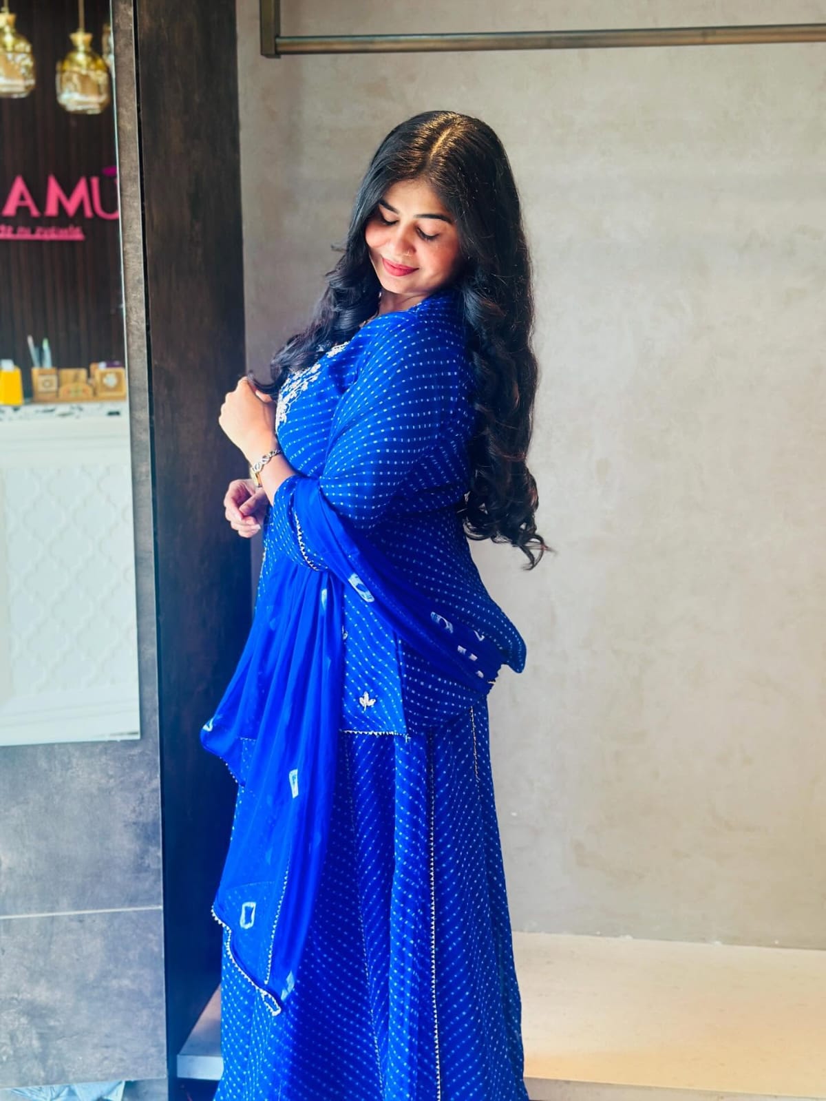 Neelaya Georgette Grace Skirt Set