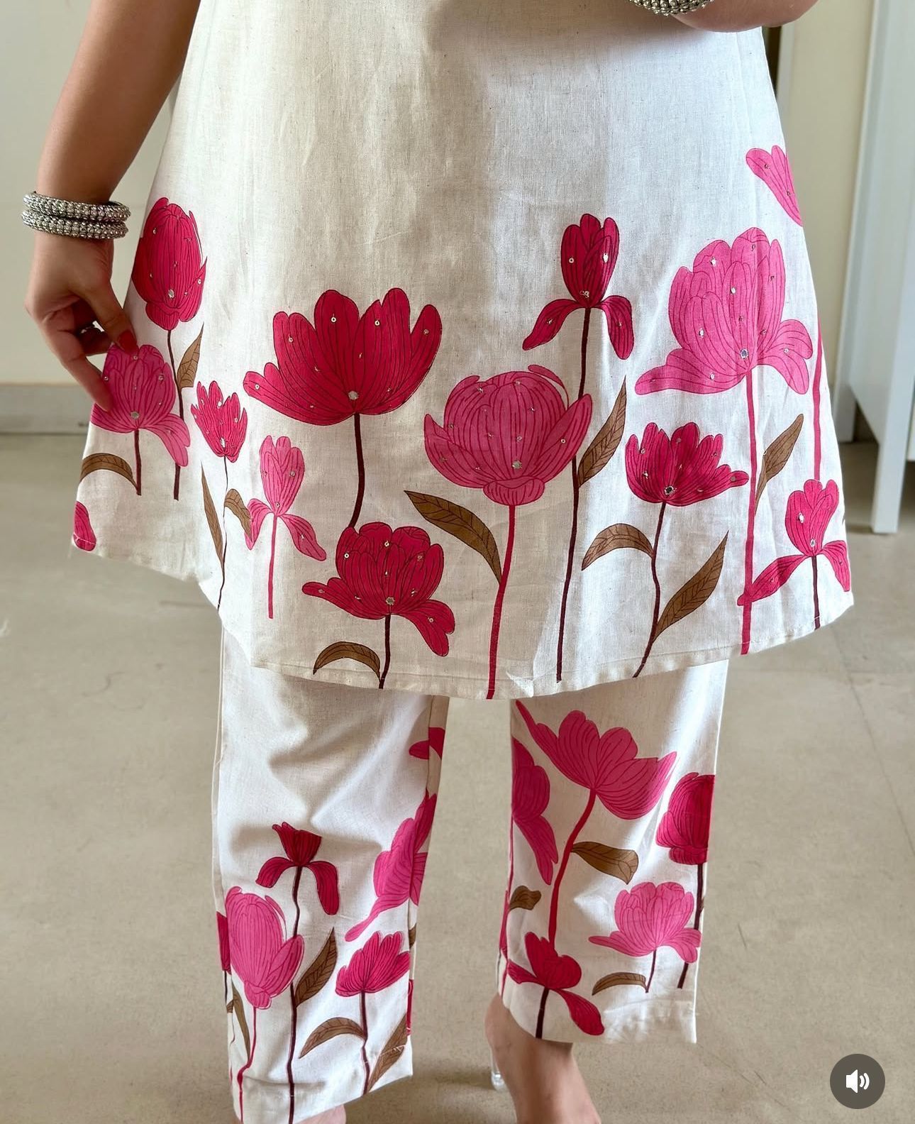 Vasanti Cotton Tunic Set
