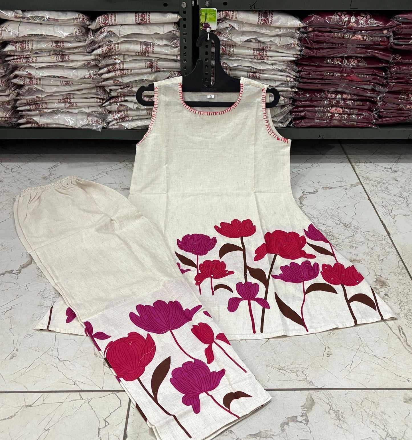 Vasanti Cotton Tunic Set