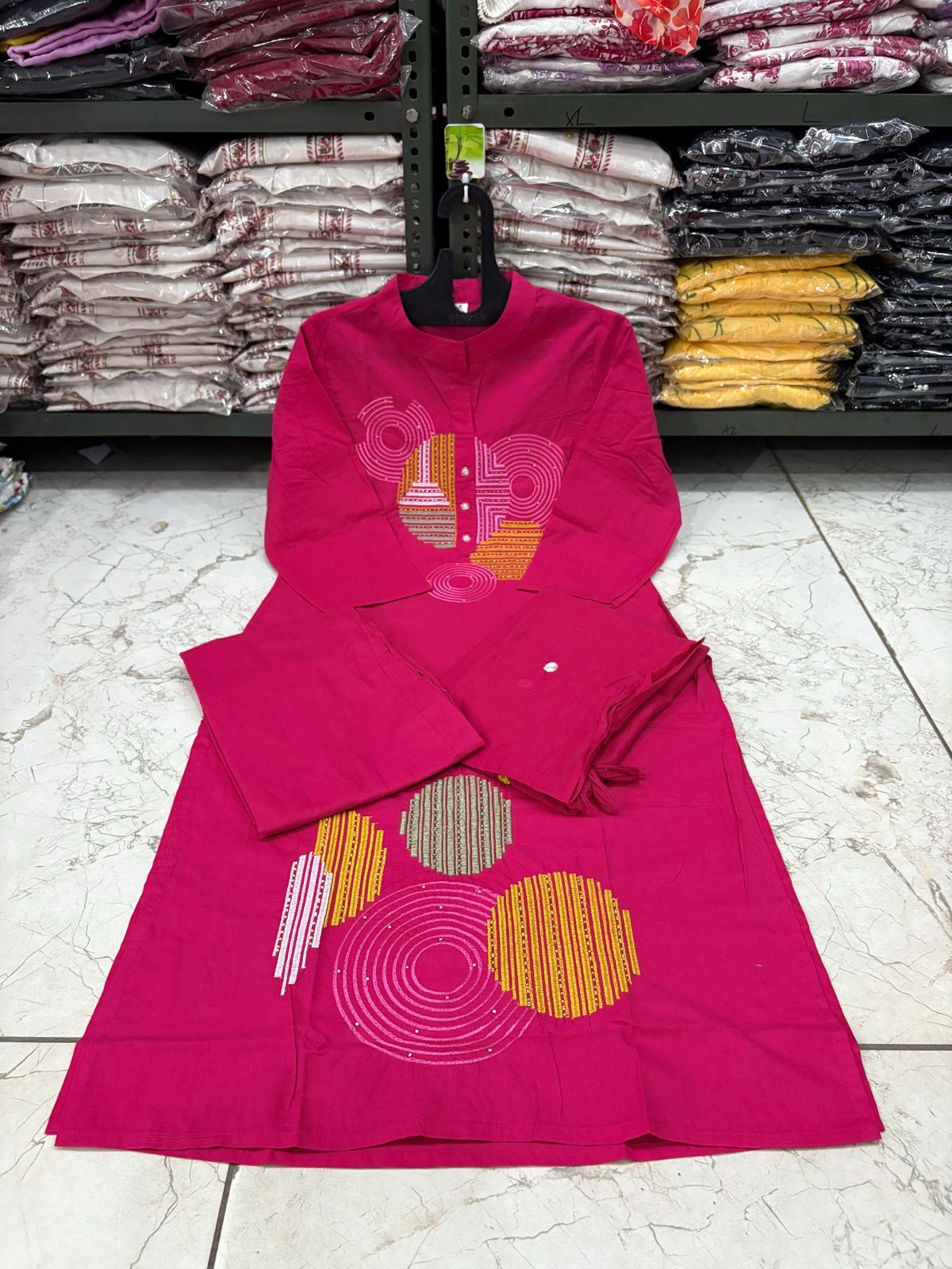 Raang Jaipuri Blush Suit Set