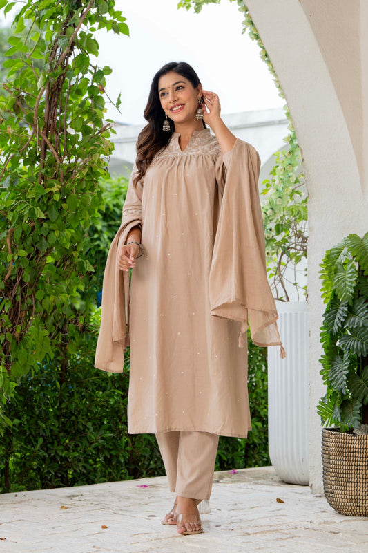 Noorani Cotton Elegance Suit Set