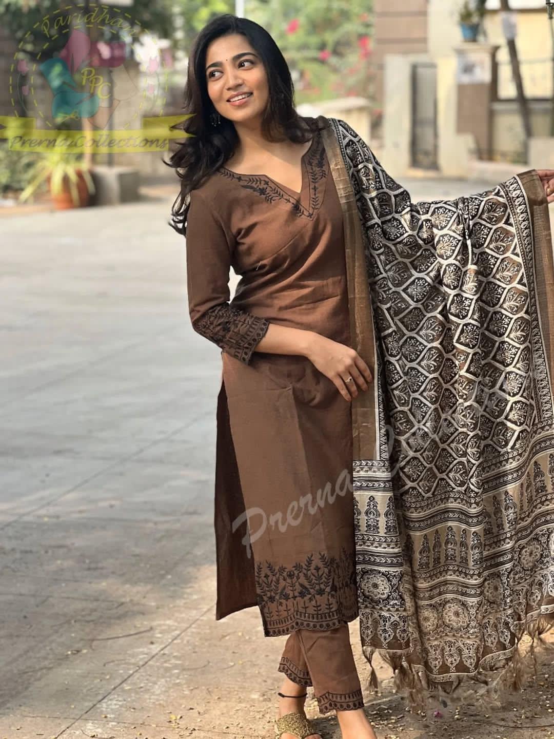 Zaria Earthy Elegance Suit Set