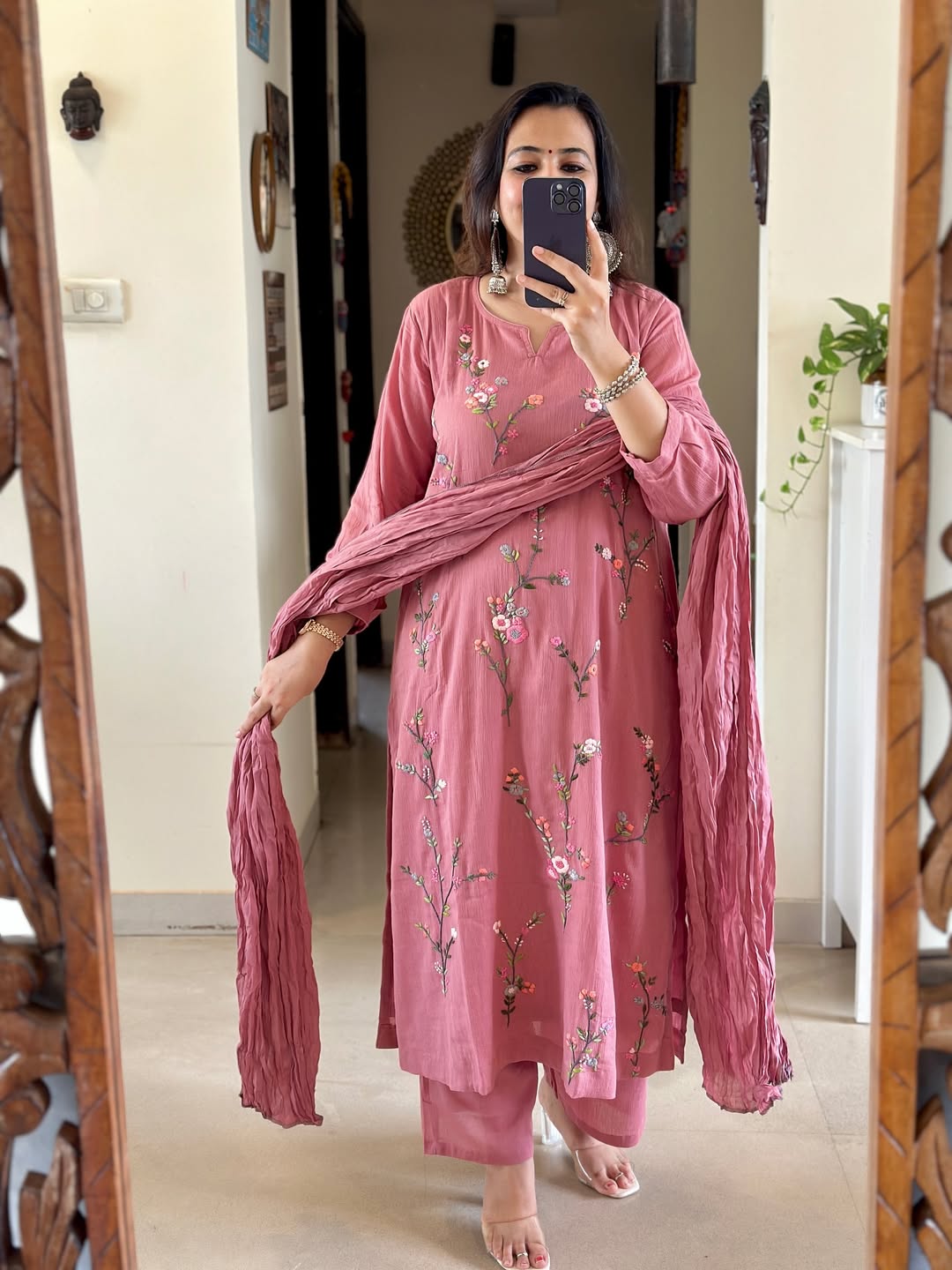 Khushboo Floral Mal Cotton Set