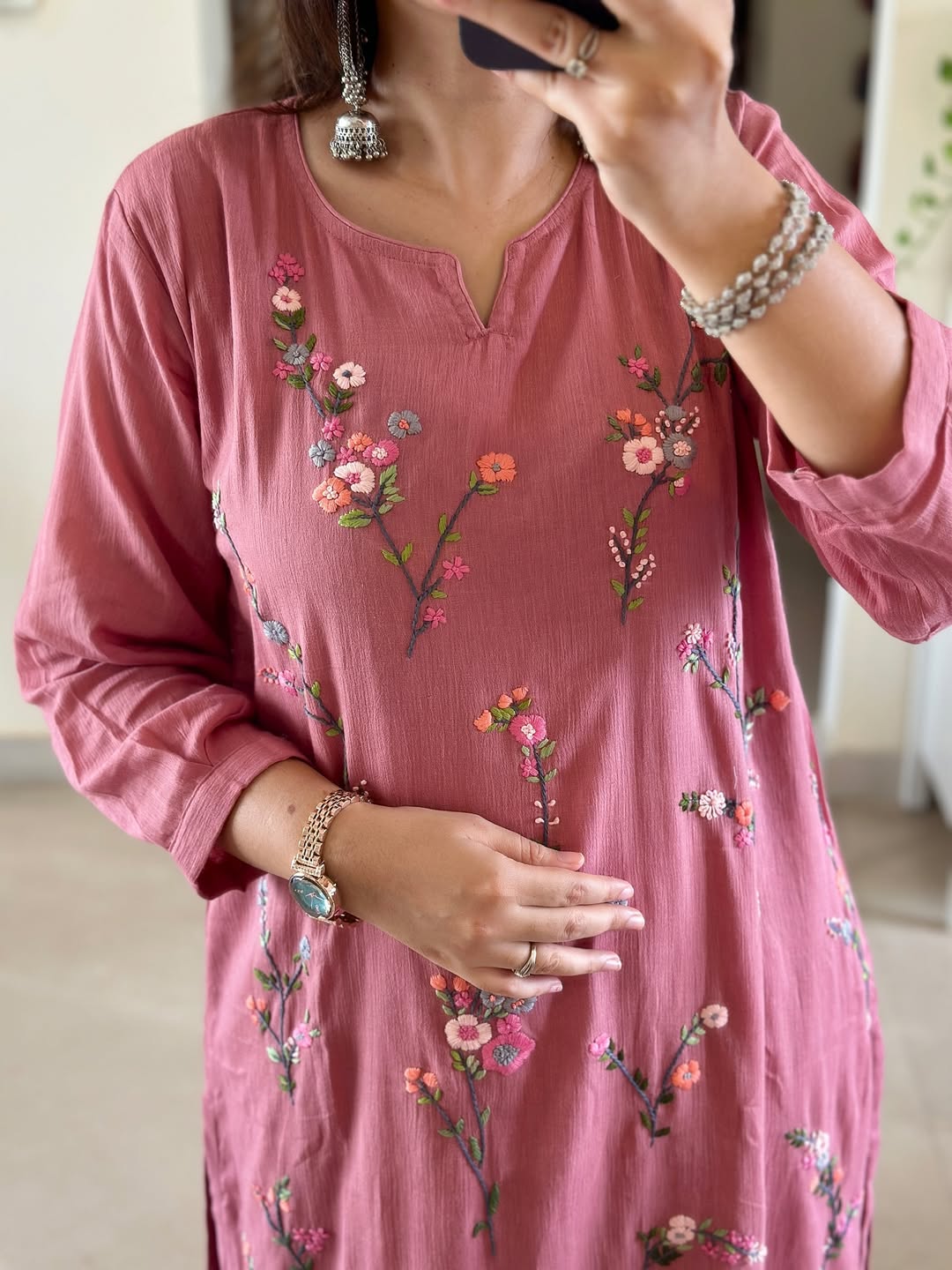 Khushboo Floral Mal Cotton Set