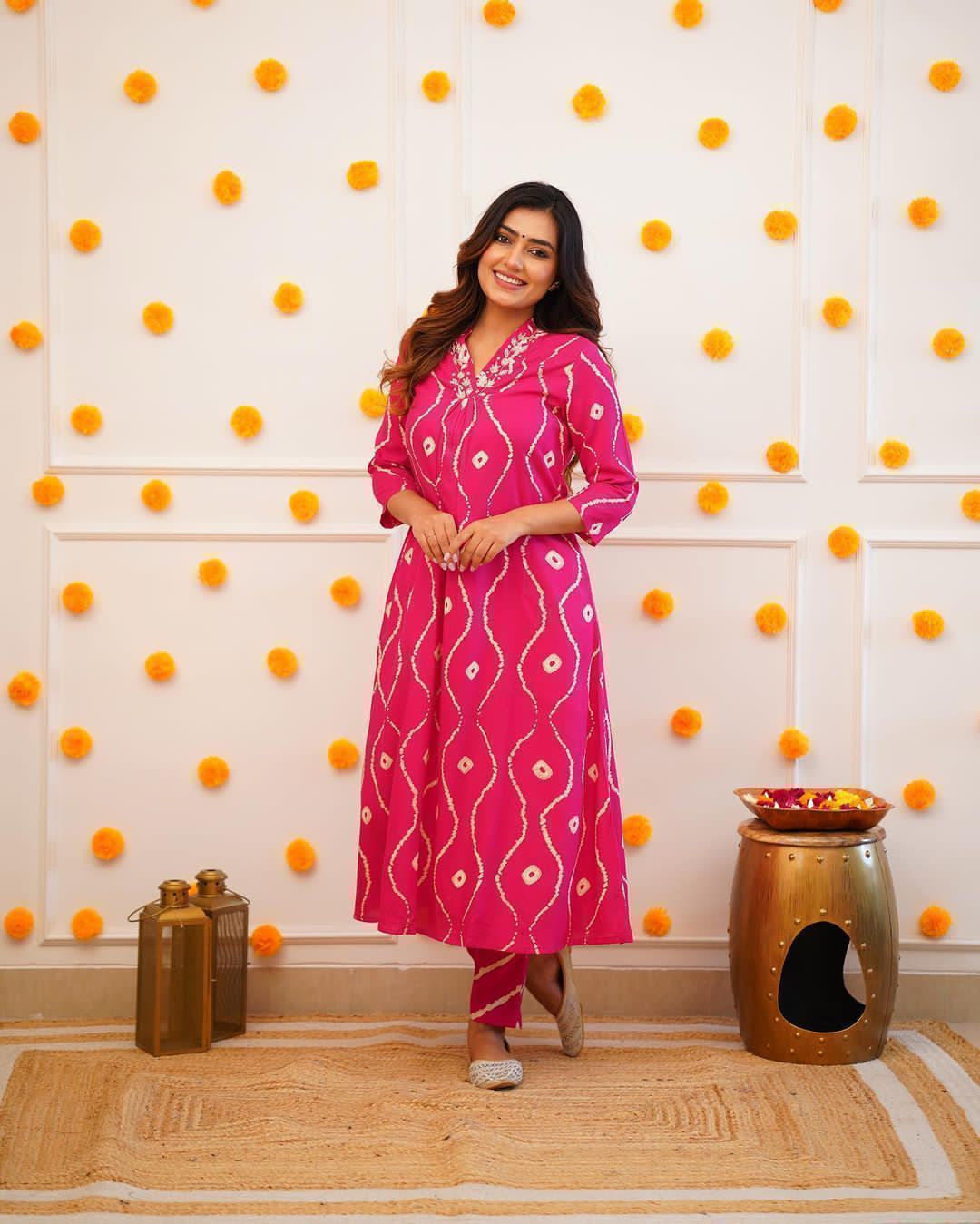 Aarzoo Handwork Kurta Set