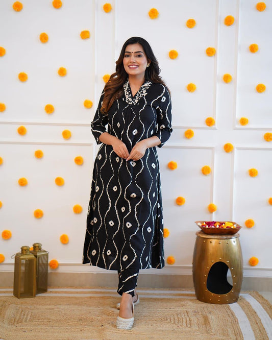 Aarzoo Handwork Kurta Set