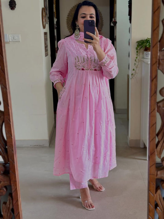 Mishri Embroidered Suit Set