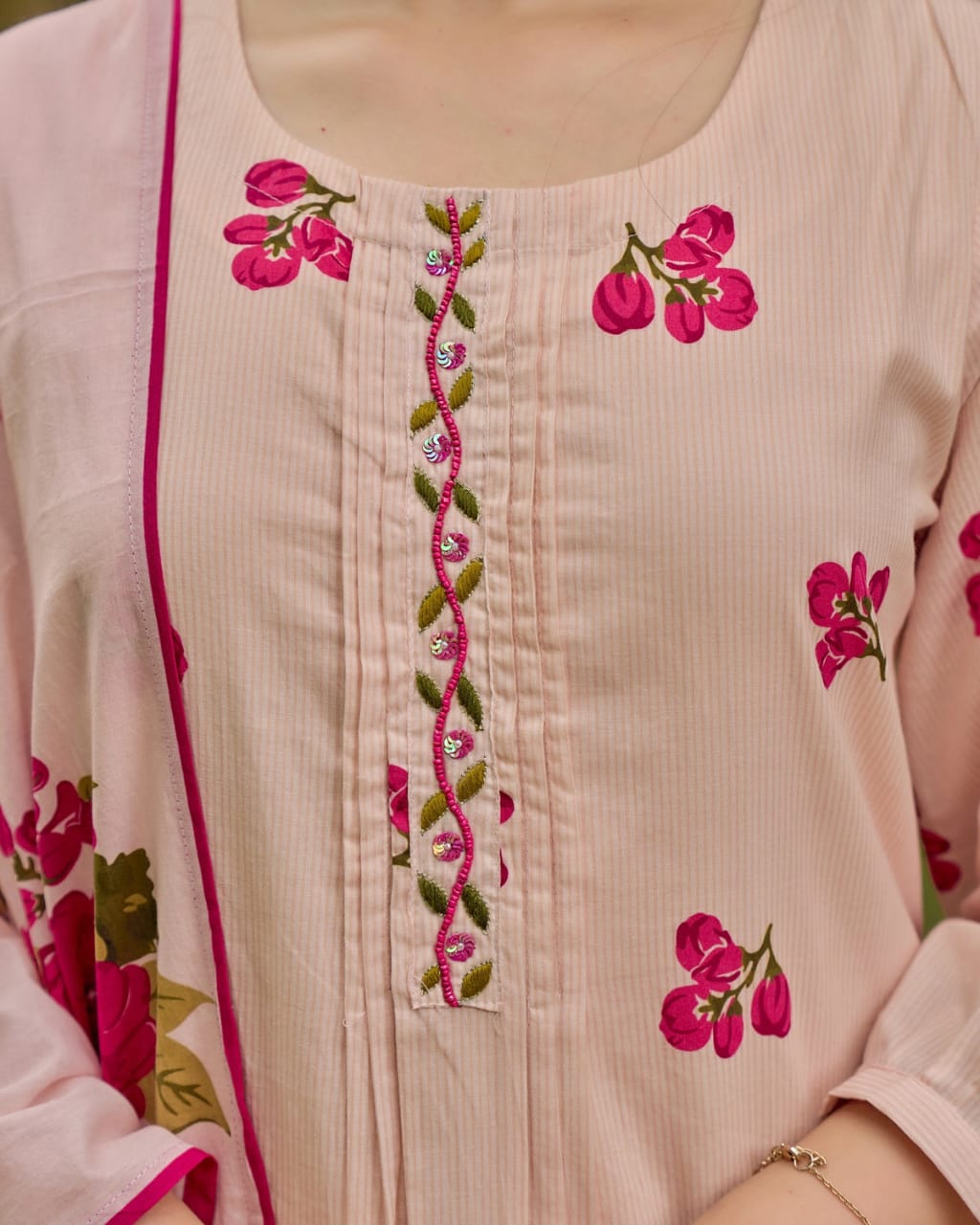 Gulbahar Floral Cotton Suit Set
