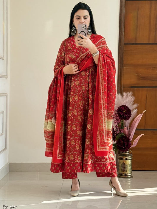 Sindoor Riwaayat Anarkali Suit Set