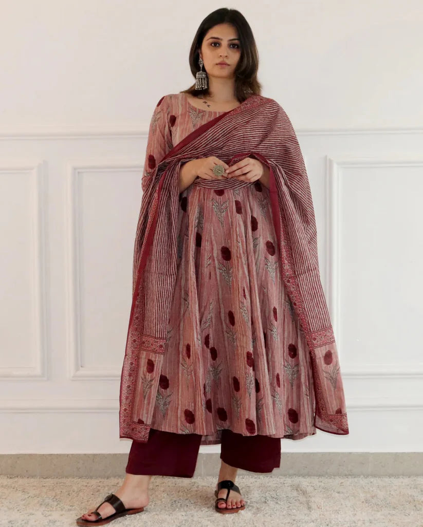 Winewood Viscose Grace Suit Set