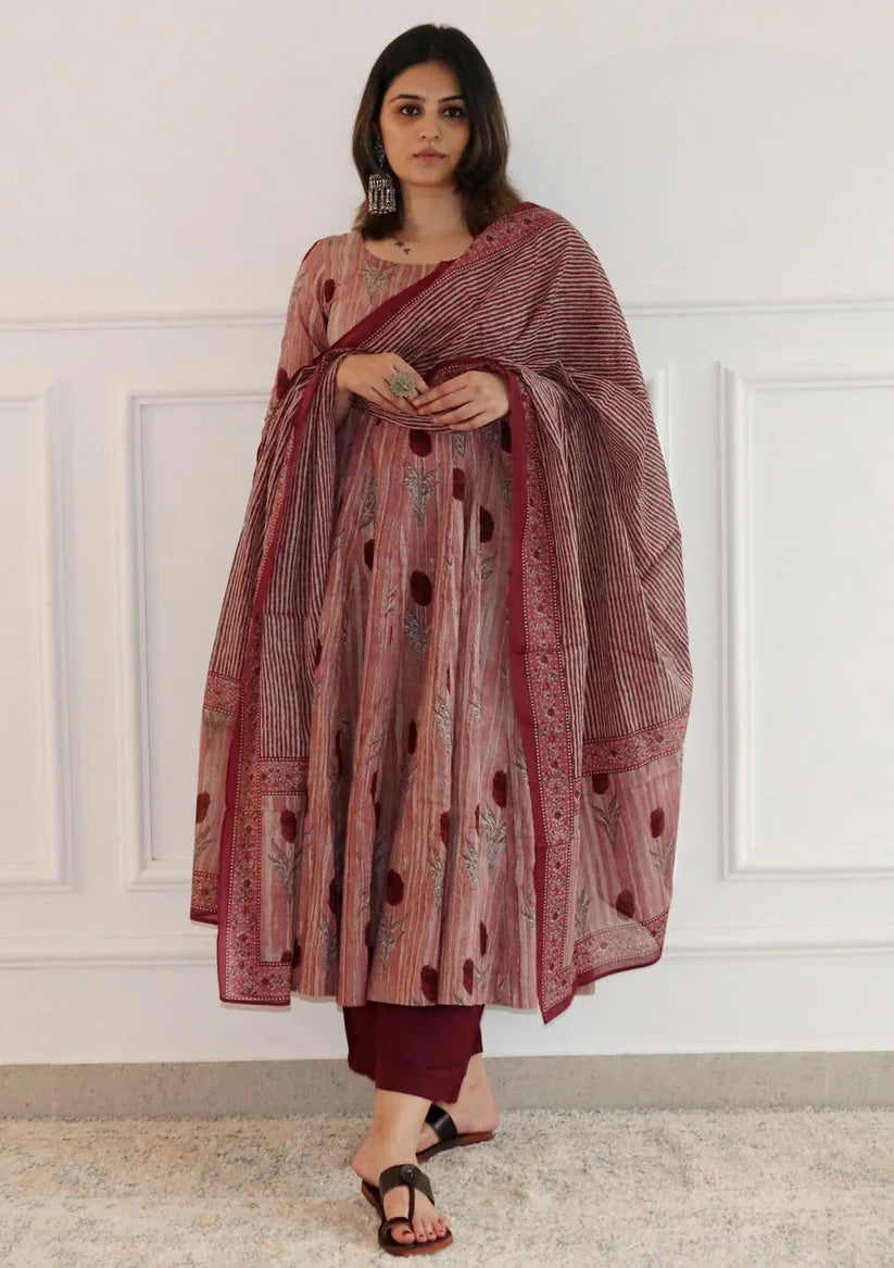 Winewood Viscose Grace Suit Set