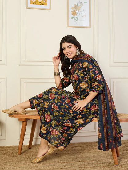 Evening Petals Viscose Delight Set