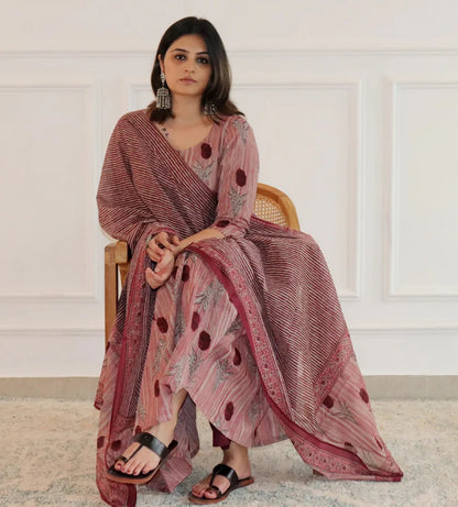 Winewood Viscose Grace Suit Set