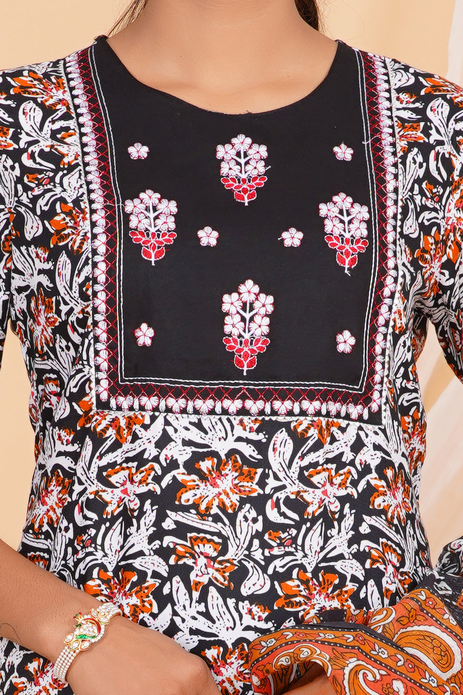 Dusk Garden Viscose Rayon Set