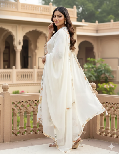 Floral Bliss Cotton Suit Set