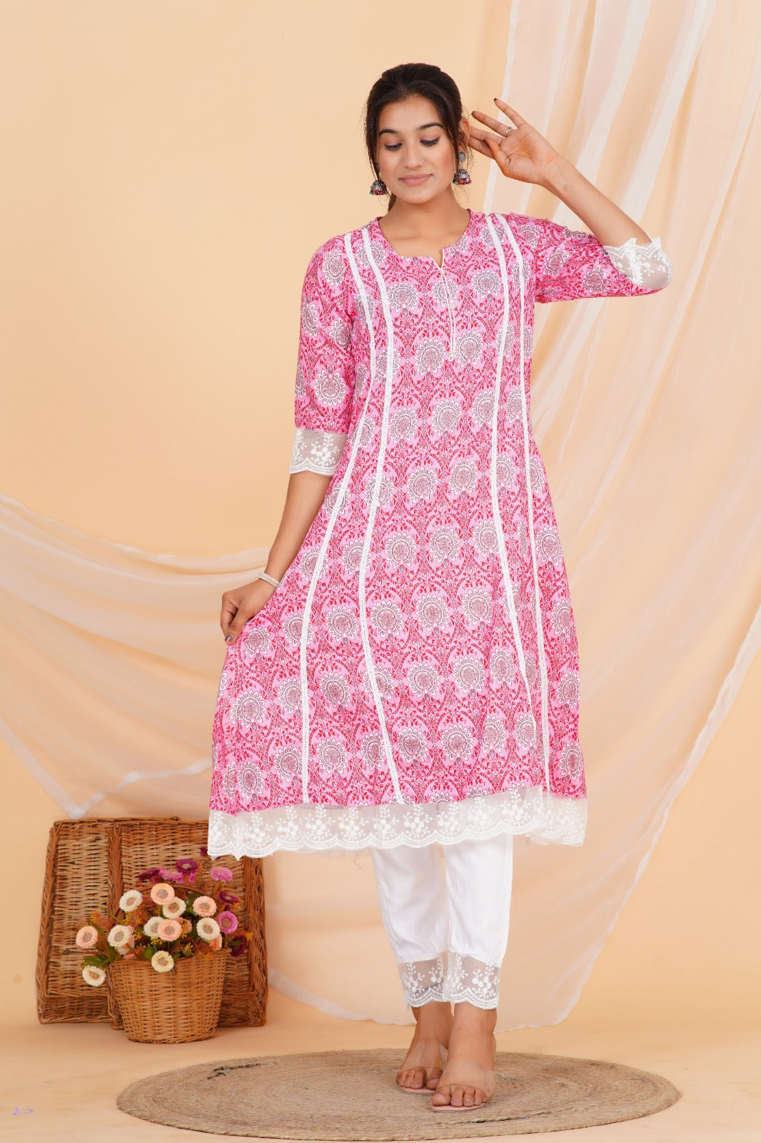 Rosewood Grace Viscose Rayon Suit Set