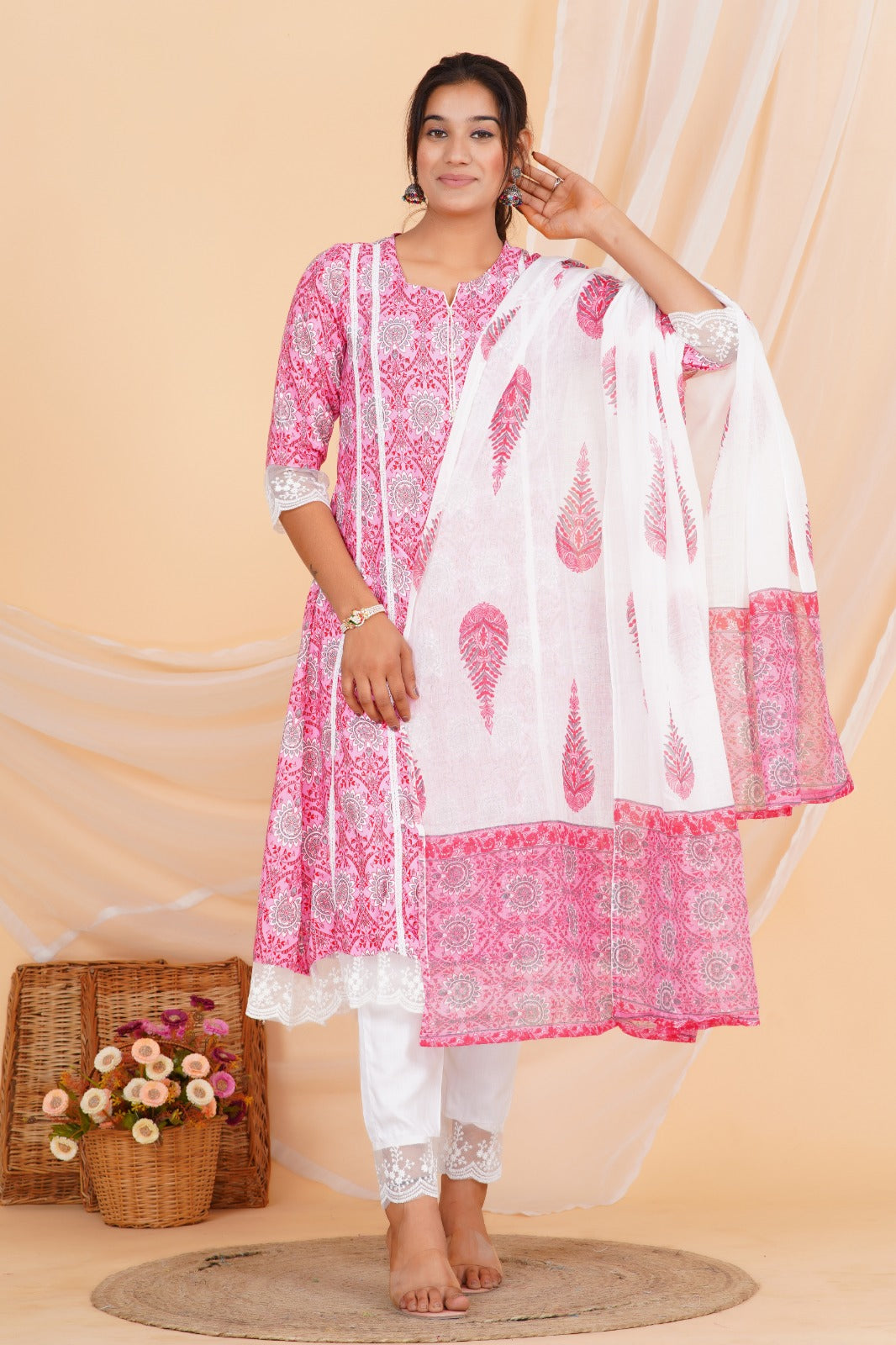 Rosewood Grace Viscose Rayon Suit Set