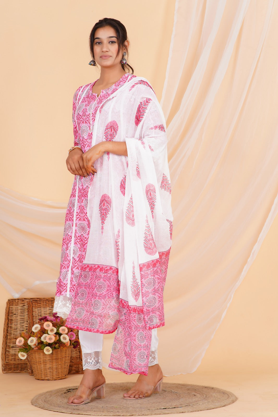 Rosewood Grace Viscose Rayon Suit Set