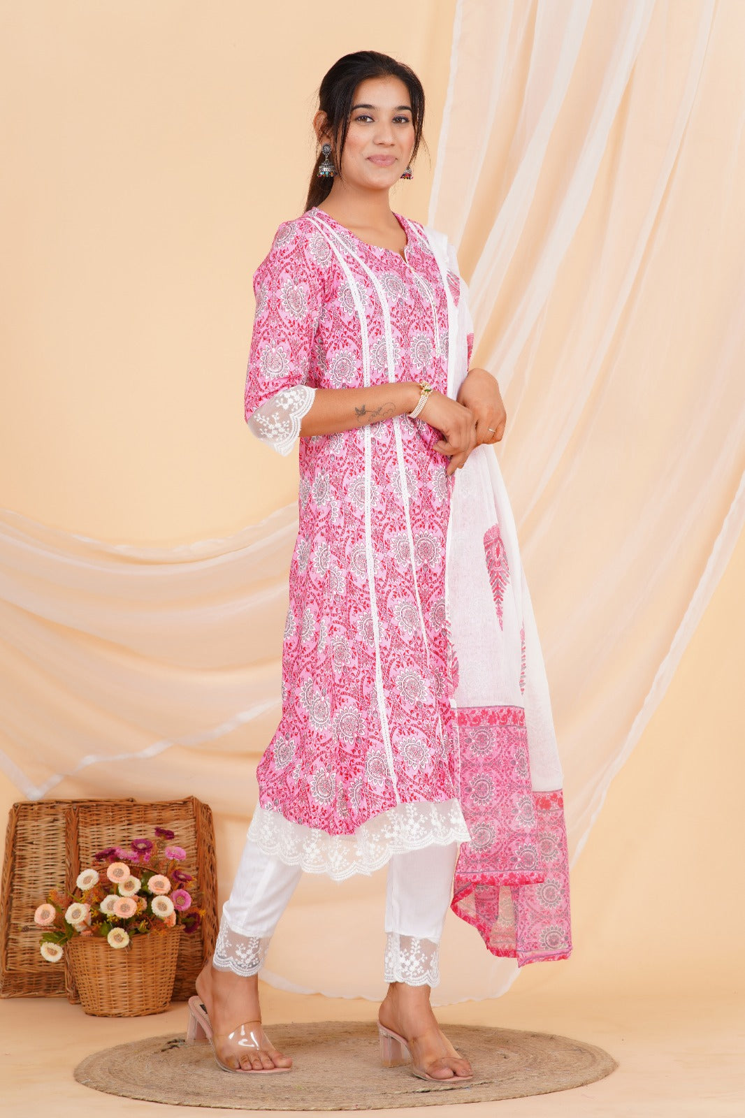 Rosewood Grace Viscose Rayon Suit Set
