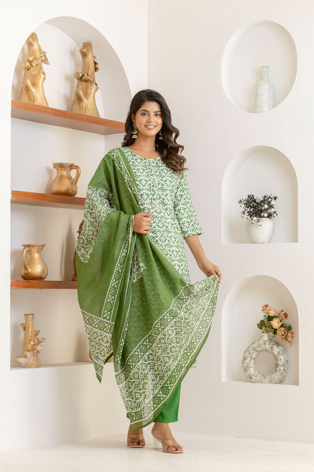 Meadow Grace Viscose Rayon Suit Set