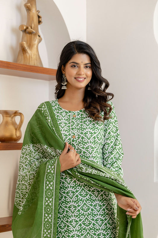 Meadow Grace Viscose Rayon Suit Set