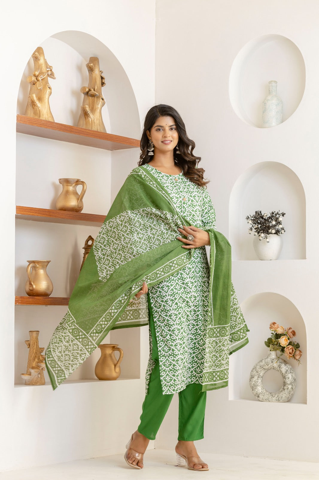 Meadow Grace Viscose Rayon Suit Set