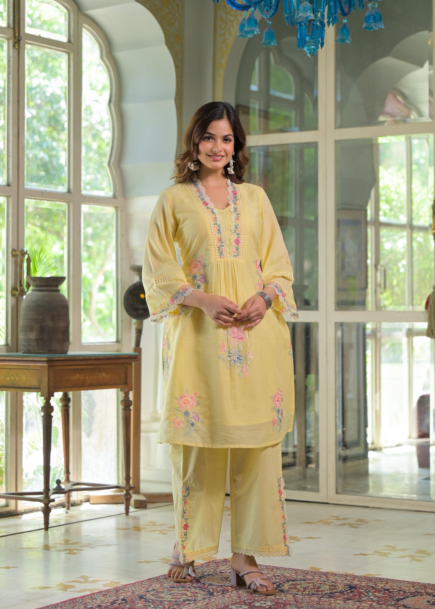 Saanjh Embroidered Co-ord Set