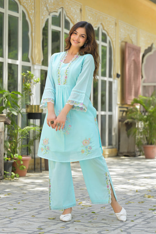 Saanjh Embroidered Co-ord Set