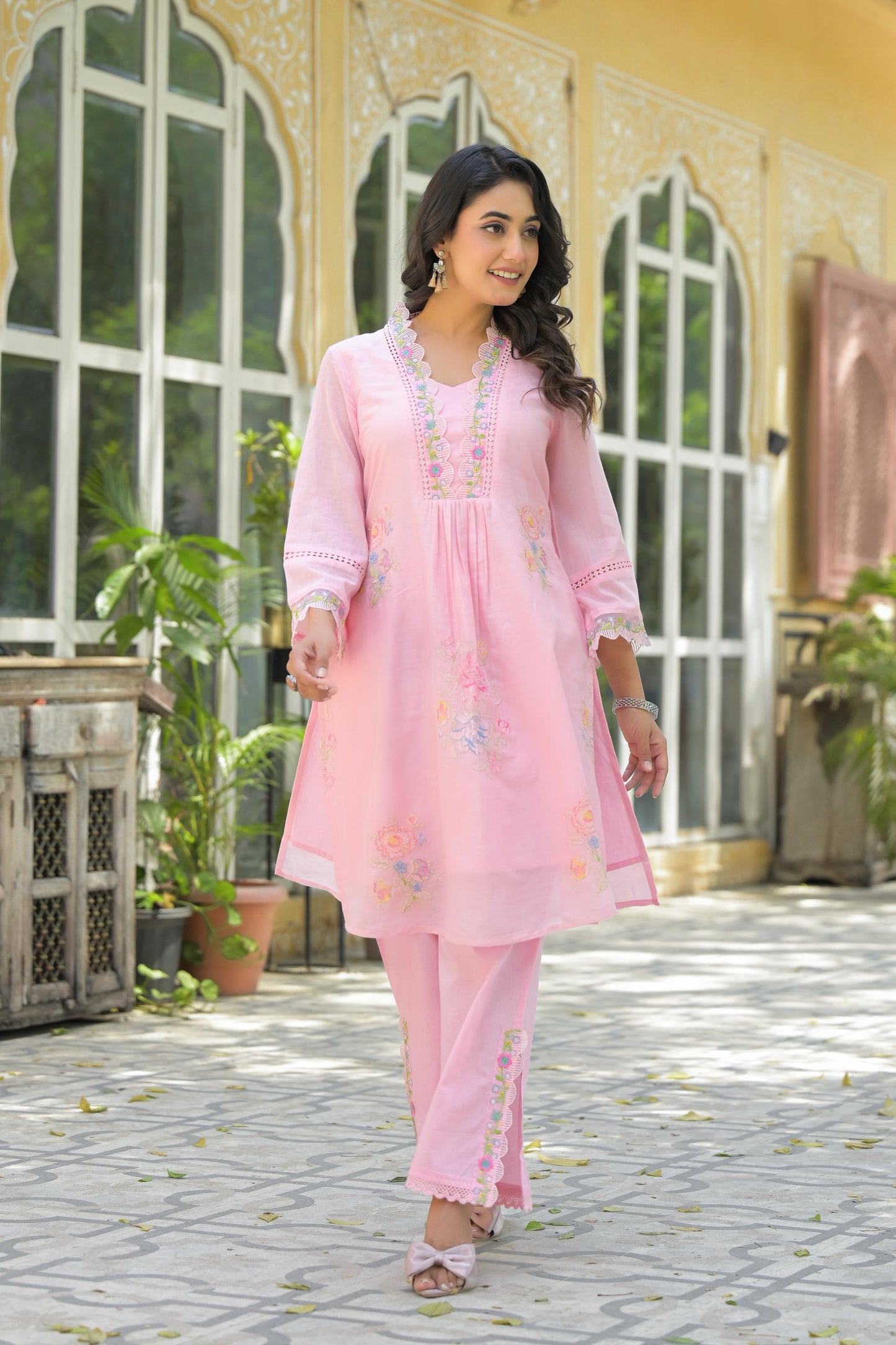 Saanjh Embroidered Co-ord Set