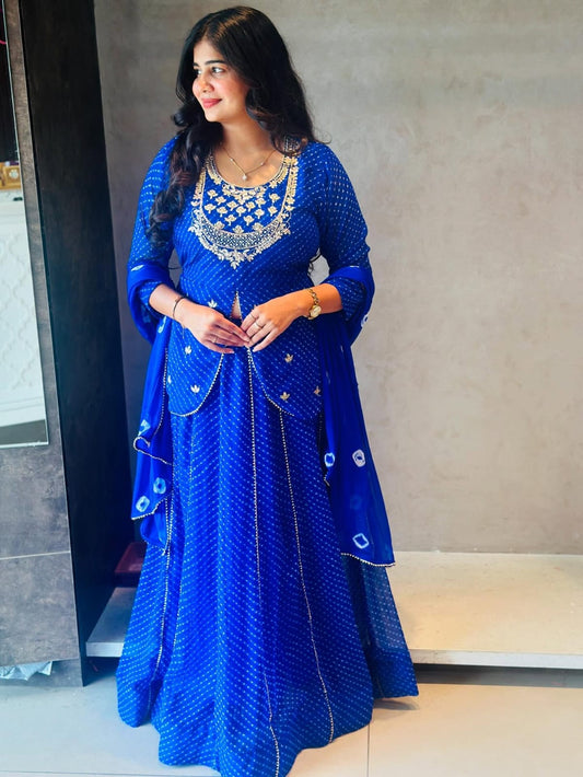 Neelaya Georgette Grace Skirt Set