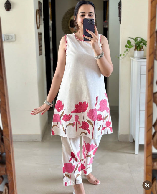 Vasanti Cotton Tunic Set