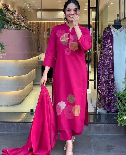 Raang Jaipuri Blush Suit Set