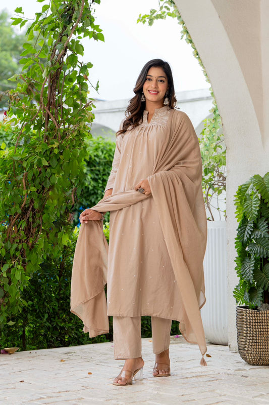 Noorani Cotton Elegance Suit Set
