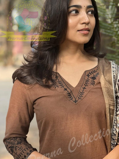 Zaria Earthy Elegance Suit Set