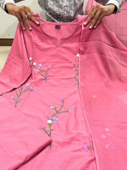 Khushboo Floral Mal Cotton Set