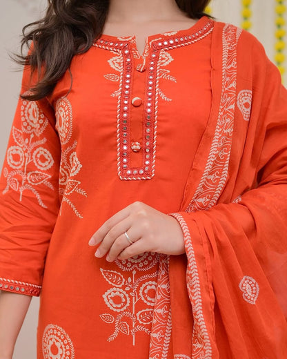 Kesar Noor Cotton Suit Set