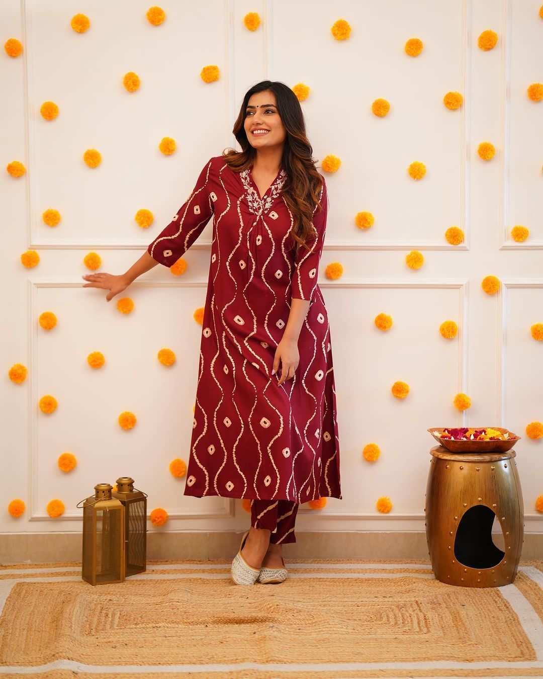 Aarzoo Handwork Kurta Set
