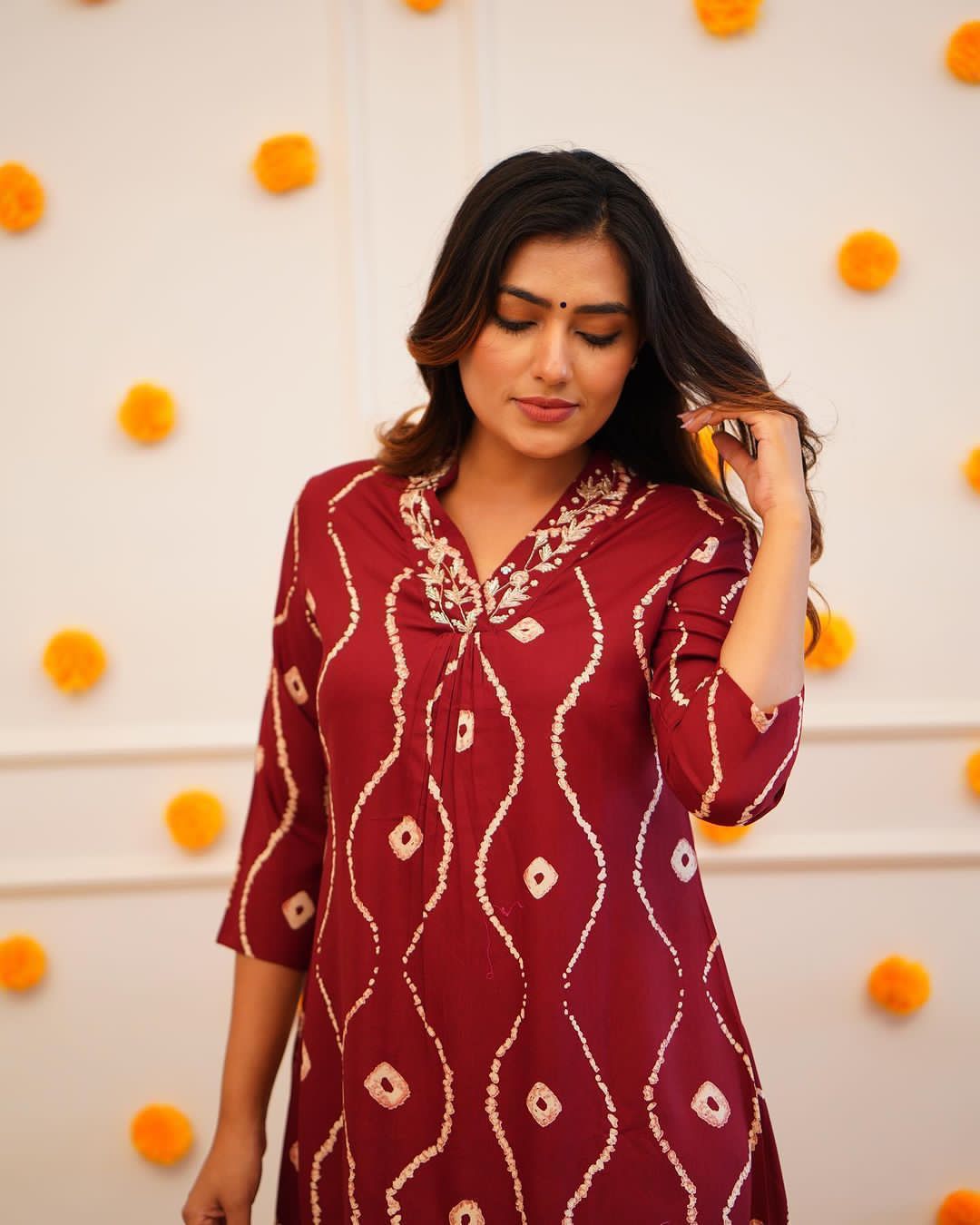 Aarzoo Handwork Kurta Set