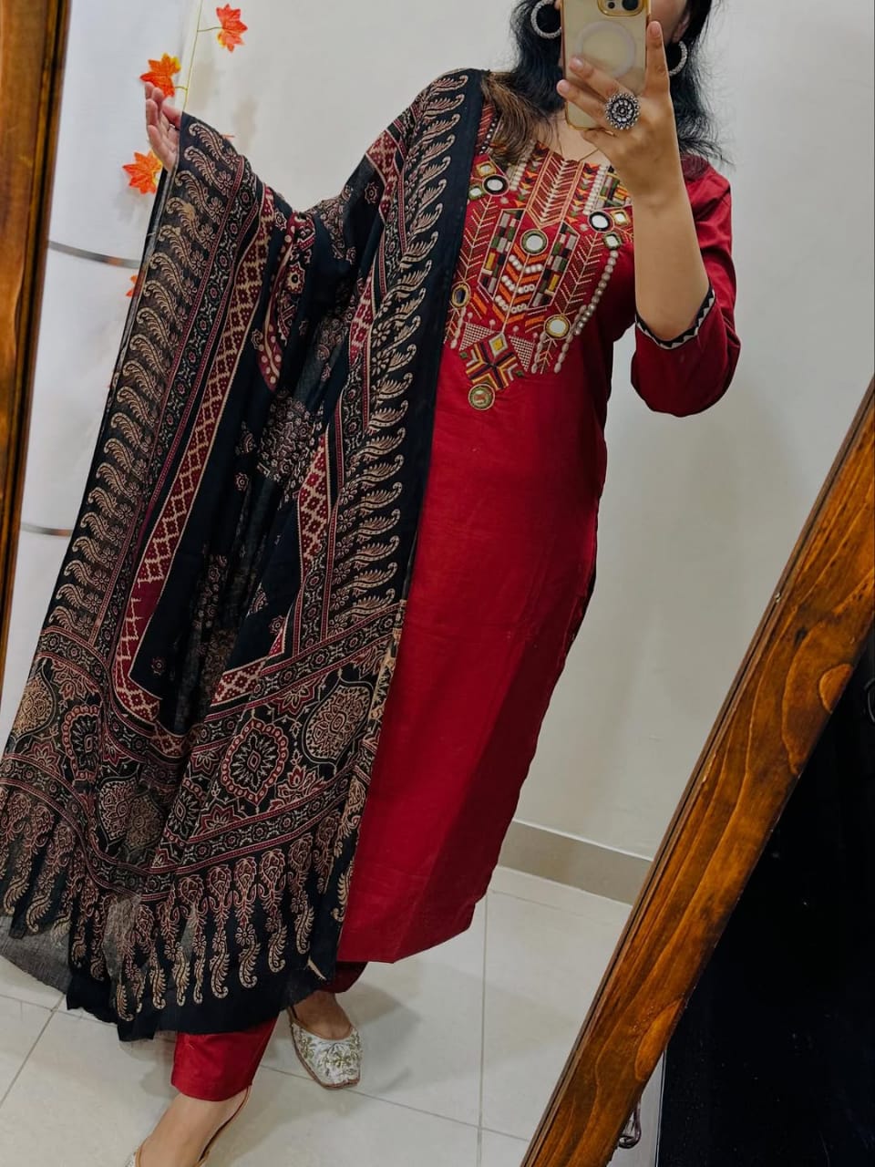 Aaradhya Mirror Work Suit Set