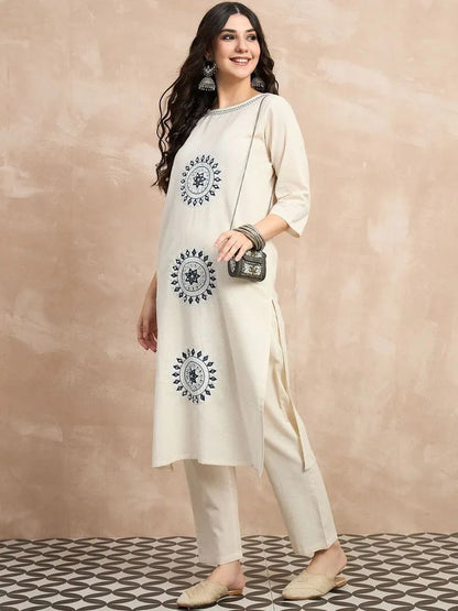 Prisha Neel Aura Cotton Kurta Set