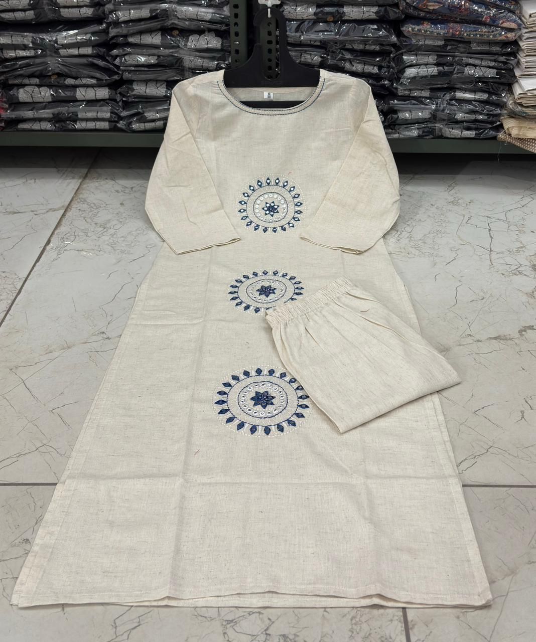 Prisha Neel Aura Cotton Kurta Set