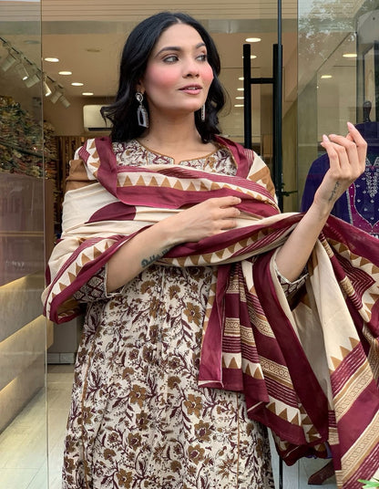 Saanjh Floral Fairytale Anarkali Set