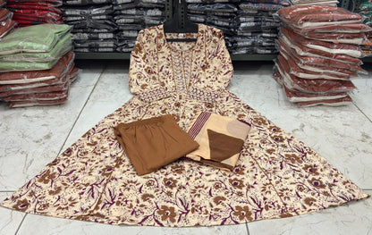 Saanjh Floral Fairytale Anarkali Set